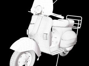 ave-vespa-piaggio 3D मॉडल