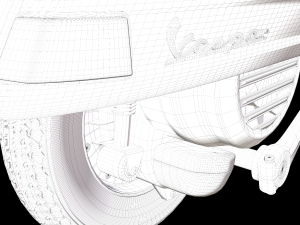 ave-vespa-piaggio 3D मॉडल