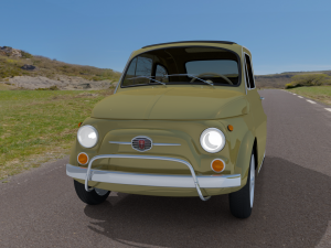 avefiat500 3D Model