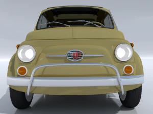 av&eacute;fiat500 Modèle 3D