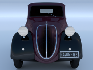 ave-fiat-topolino Modèle 3D