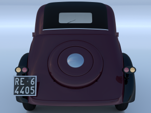 ave-fiat-topolino Modèle 3D