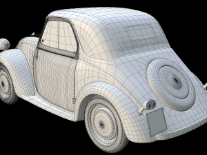 ave-fiat-topolino Modèle 3D