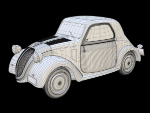 ave-fiat-topolino Modèle 3D