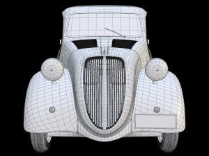 ave-fiat-topolino Modèle 3D