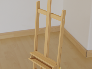 ave-painting-easel 3D मॉडल