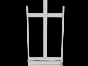 ave-painting-easel 3D Model