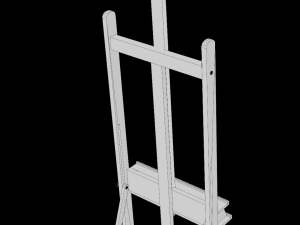 ave-painting-easel 3D Model
