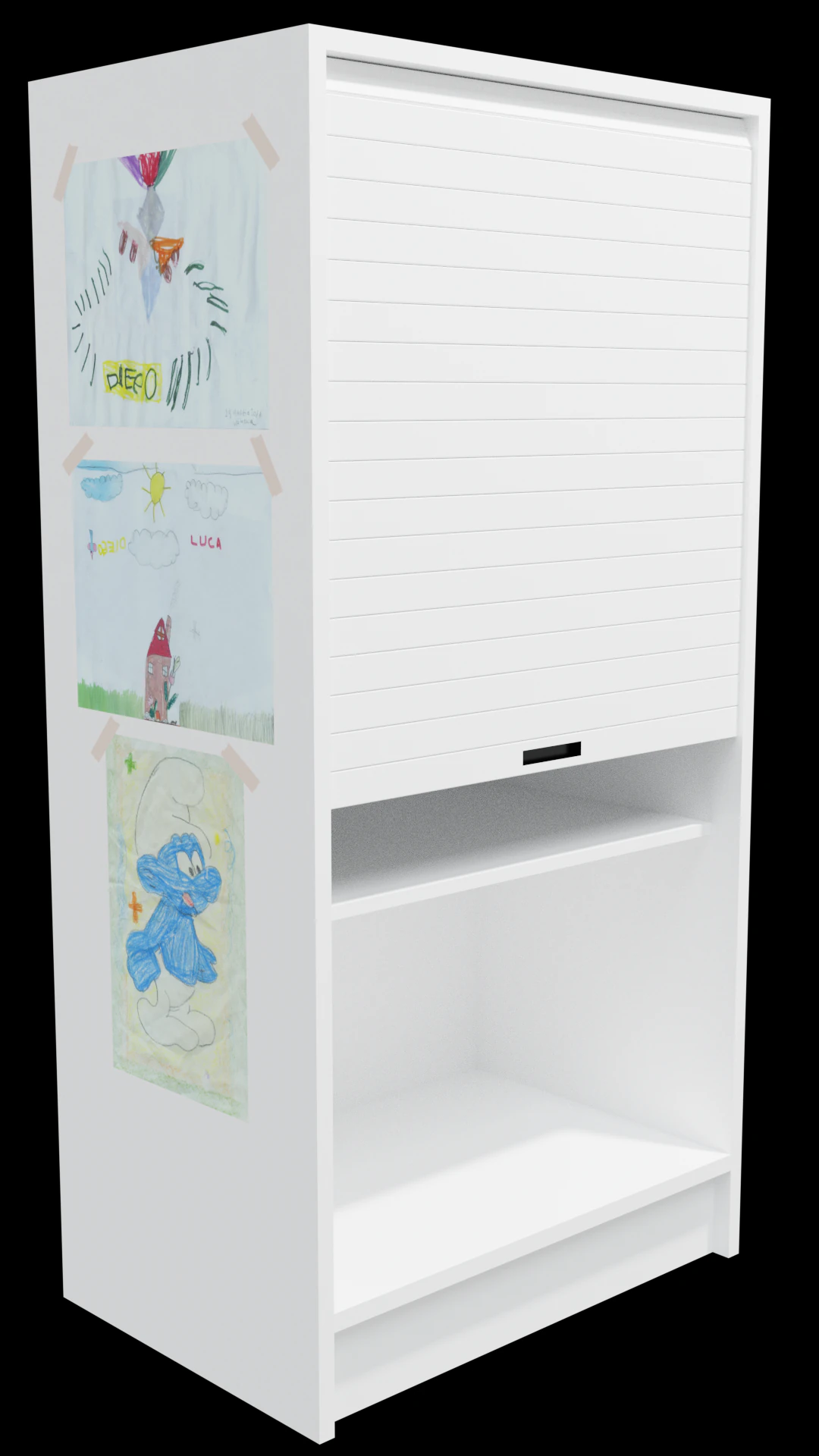 ave-cabinet-with-portcullis 3D Model .c4d .max .obj .3ds .fbx .stl .blend 