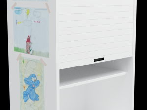 ave-cabinet-with-portcullis 3D Model