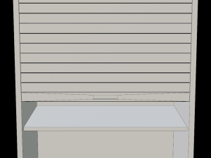 ave-cabinet-with-portcullis 3D Model