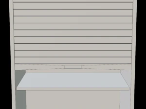 ave-cabinet-with-portcullis 3D Model