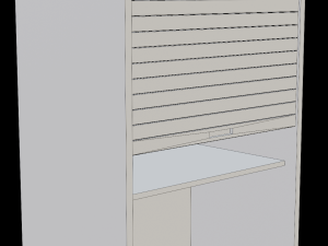 ave-cabinet-with-portcullis 3D Model