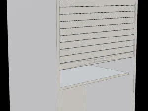 ave-cabinet-with-portcullis 3D Model
