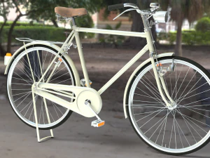 rower miejski Model 3D