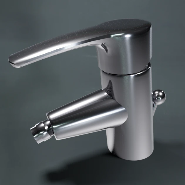 torneira de banho Modelo 3D .c4d .max .obj .3ds .fbx .stl .blend 