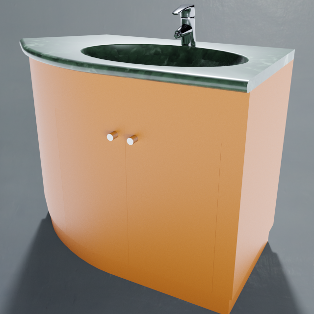 ave-bathroom-sink Modelo 3D .c4d .max .obj .3ds .fbx .stl .blend 