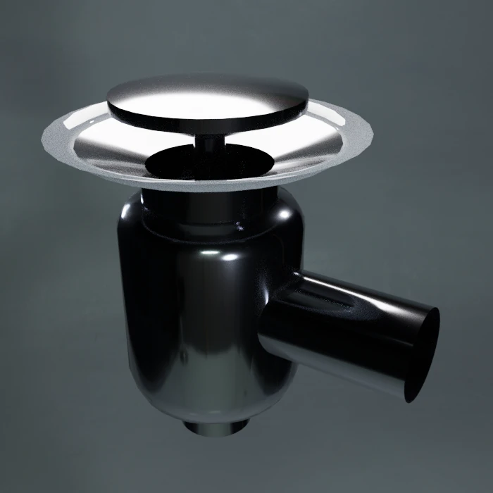 ave-sink-drain 3D Model .c4d .max .obj .3ds .fbx .stl .blend 