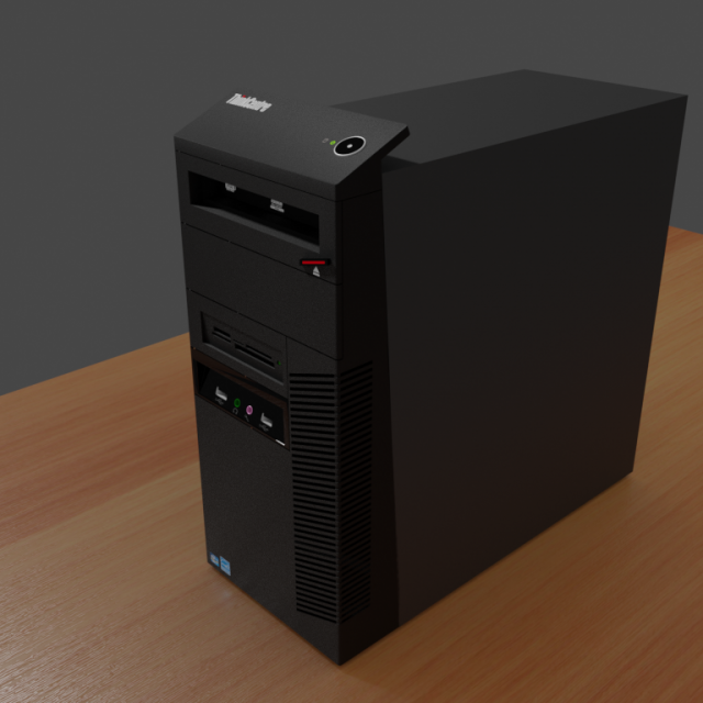 ave-pc-thinkcentre 3D 모델 .c4d .max .obj .3ds .fbx .stl .blend 
