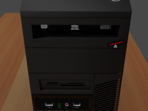 ave-pc-thinkcentre 3D 모델