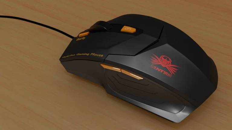 ave-gaming-mouse 3D Model .c4d .max .obj .3ds .fbx .stl .blend