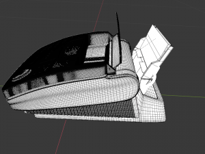 ave-tel-fax-panasonic 3D Модель