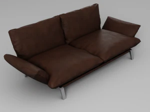 kanepe deri 3D Model