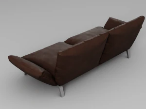 couch leather 3D Model