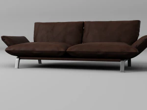 couch leather 3D Model