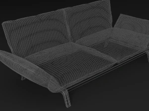 couch leather 3D Model