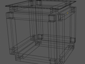 infinity side-table Modelo 3D