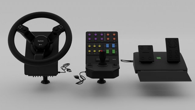 saitek 3D 모델 .c4d .max .obj .3ds .fbx .stl .blend