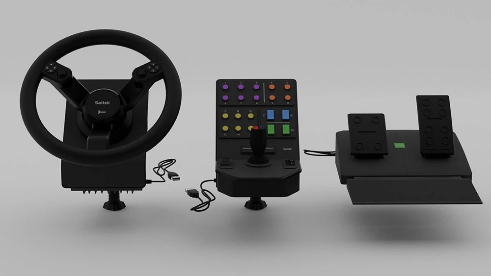 saitek 3D Model .c4d .max .obj .3ds .fbx .stl .blend 