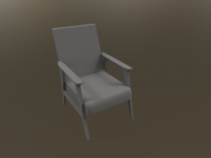 armchair 3D 模型