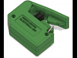 mech mod firing device electrical m57 clacker 3D Print Model