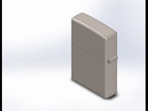 Zippo lighter 3D मॉडल