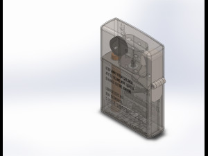 Zippo lighter 3D मॉडल