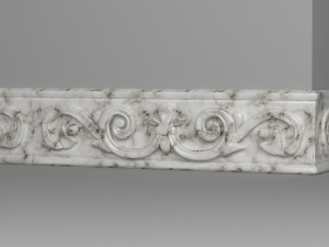 marble skirting Modelo 3D
