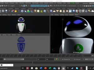 eve of wall-e eva 3D 모델