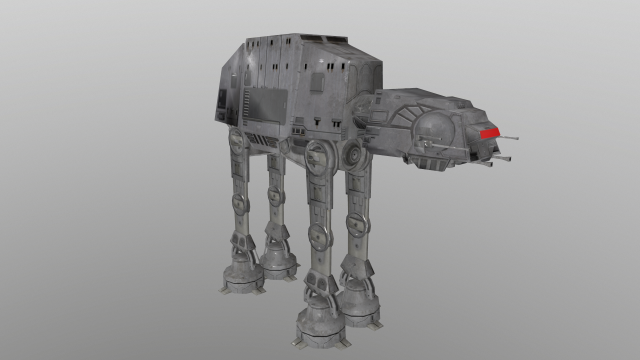 at-at-walker 3D Model .c4d .max .obj .3ds .fbx .stl .blend