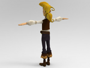 guybrush threepwood Modèle 3D
