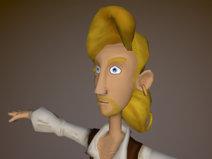 guybrush threepwood Modèle 3D