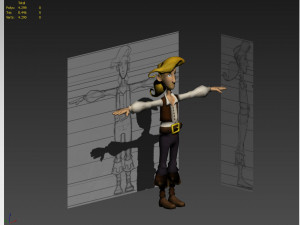 guybrush threepwood Modèle 3D