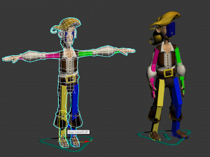 guybrush threepwood 3D Modell