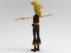 guybrush threepwood 3D Model