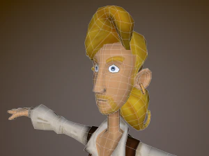 guybrush threepwood 3D Model