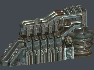 Laborgenerator 3D Modell