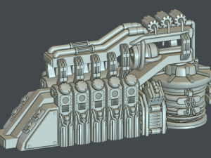 laboratory generator 3D Модель
