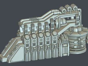 laboratory generator 3D Model
