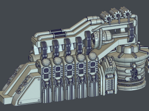 laboratory generator 3D Модель
